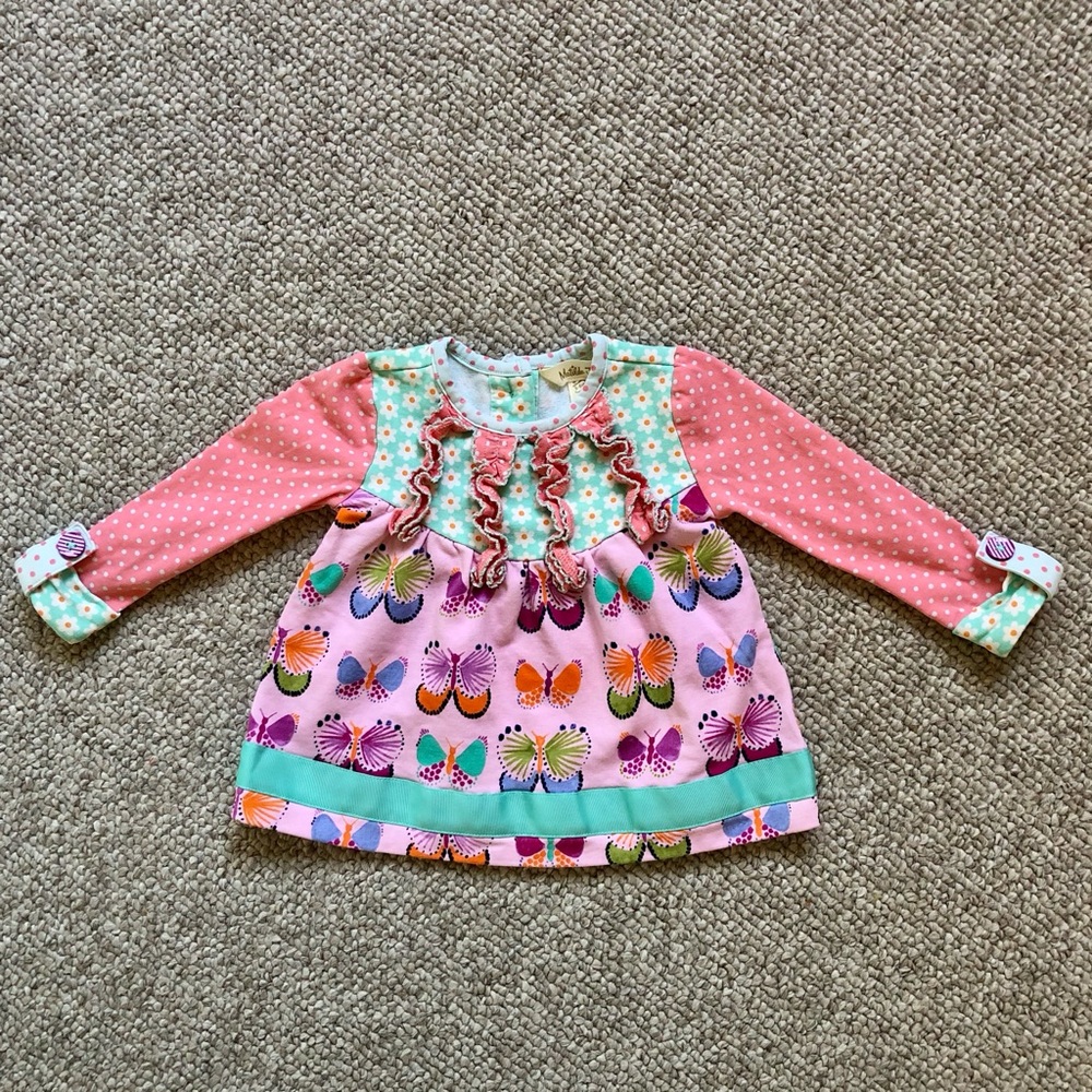 Matilda Jane Infant Hello Lovely Fly Away Tunic - Size 3-6M - Picture 2 of 10